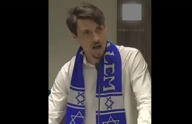Jair Renan protagoniza novo discurso em defesa de Israel e gera revolta na esquerda