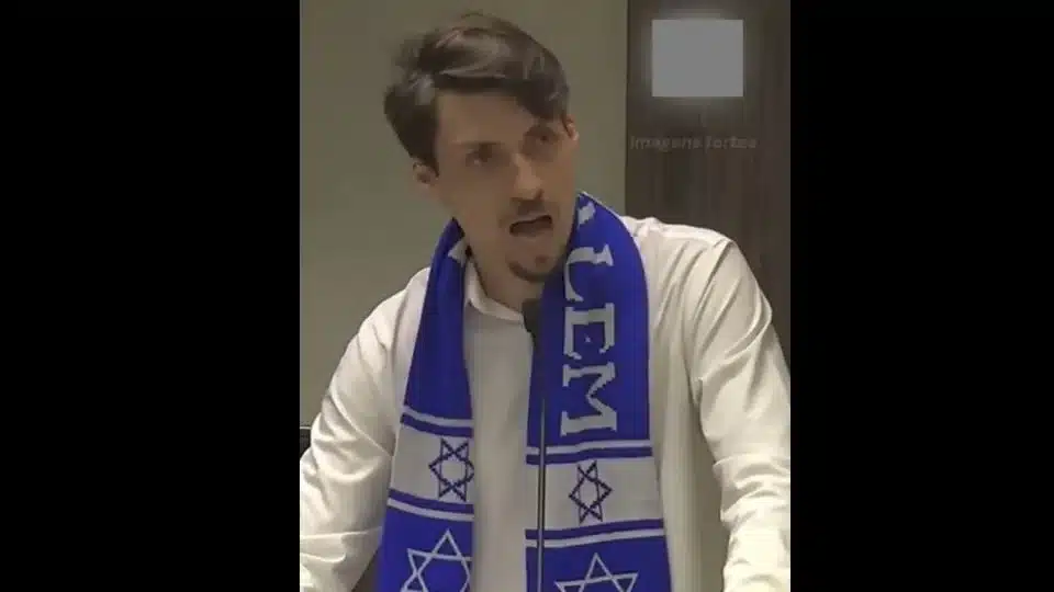 Jair Renan protagoniza novo discurso em defesa de Israel e gera revolta na esquerda