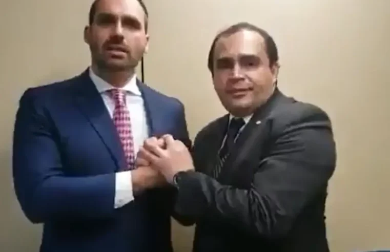 Relator bolsonarista pede arquivamento de ações contra Eduardo Bolsonaro no STF