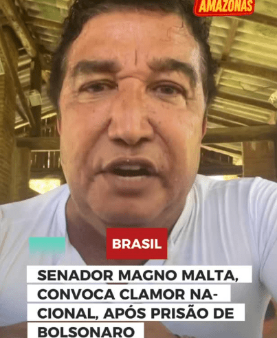 Magno Malta dispara: “Põe a mão em Jair Bolsonaro e tenta a sorte”, e acusa Alexandre de Moraes de “tirano” após prisão preventiva