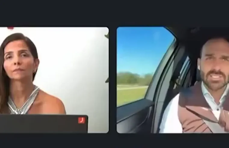 Eduardo Bolsonaro afirma que pai “pode morrer preso”, mas uma absolvição “acabar-ia até com o soluço”