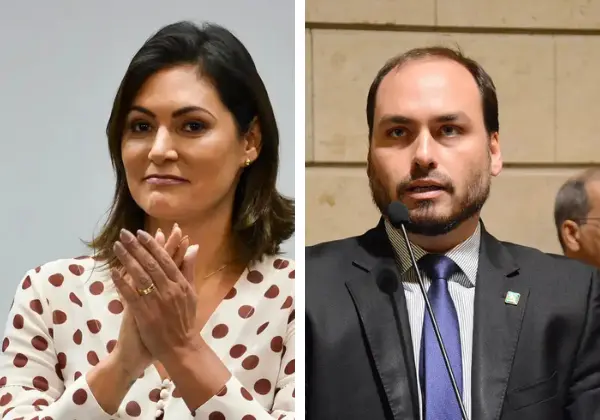Michelle Bolsonaro usa livro evangélico para mandar indireta a Carlos Bolsonaro