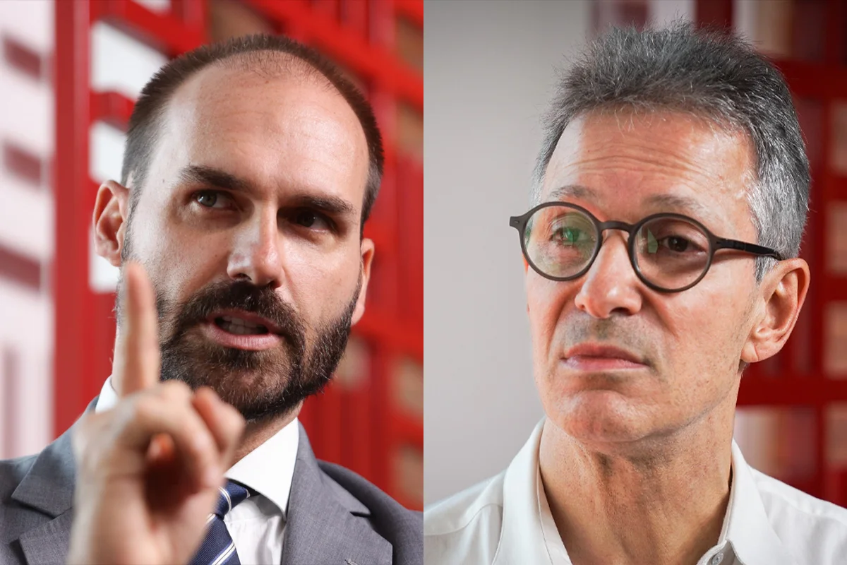 Zema acusa Eduardo Bolsonaro de colocar “interesse pessoal acima do país” e expõe fissura na direita