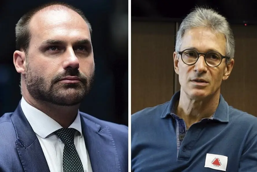 Zema detona Eduardo Bolsonaro: “Colocou interesse pessoal acima do país”