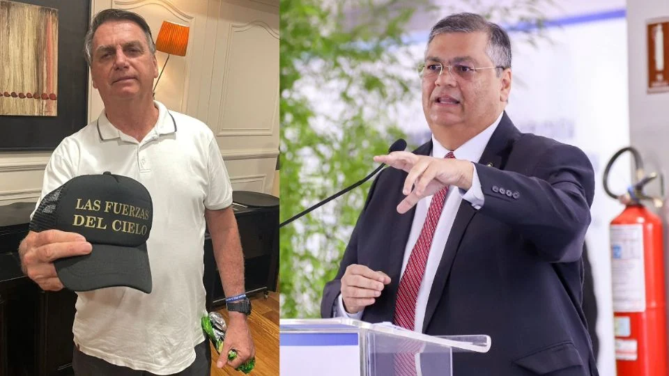Flávio Dino alerta para risco de invasão na casa de Jair Bolsonaro e confronto de bolsonaristas com a Polícia Federal