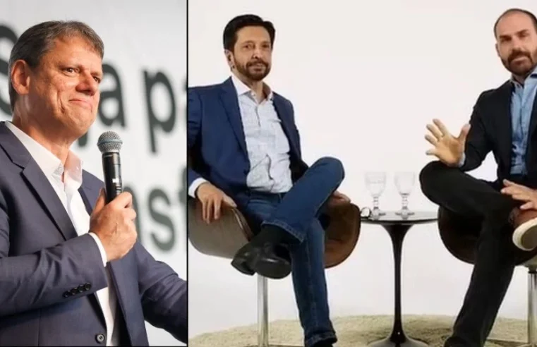 Eduardo Bolsonaro torna-se “poster-boy” de Nunes, Tarcísio, Temer e Kassab e escancara divisão olavista