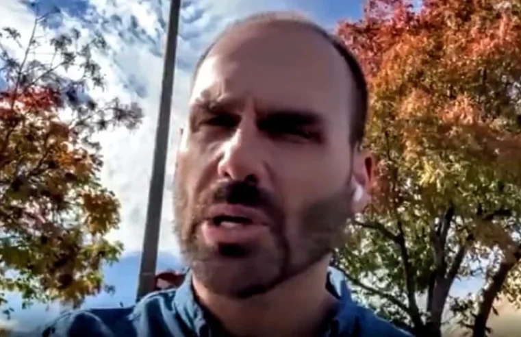 Vídeo “papo de doido” de Eduardo Bolsonaro faz redes questionarem sua saúde mental e expondo ruína do bolsonarismo