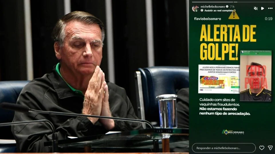 Golpe do PIX espalha falsas arrecadações em nome de Bolsonaro, familiares e aliados