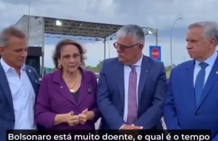 Senadores aliados de Jair Bolsonaro visitam a Papuda antes da prisão