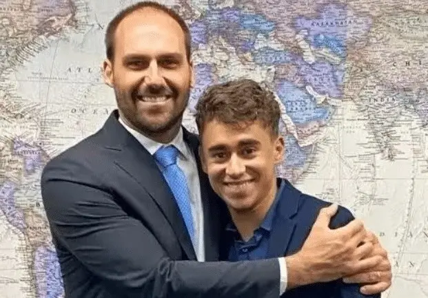 Eduardo acusa Nikolas de querer “se livrar” de Bolsonaro