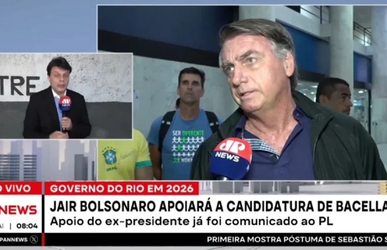 Bolsonaro indicou Bacellar ao governo do RJ — hoje preso e alvo de ruína eleitoral
