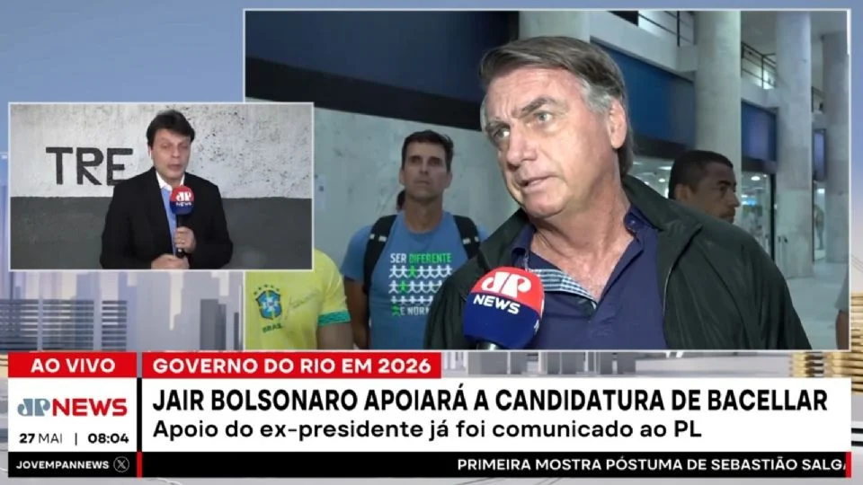 Bolsonaro indicou Bacellar ao governo do RJ — hoje preso e alvo de ruína eleitoral