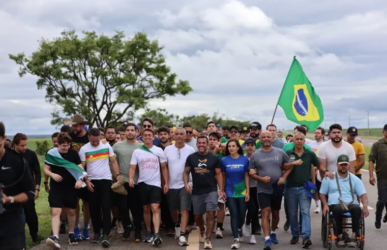 PRF é acionada para encerrar marcha liderada por Nikolas Ferreira