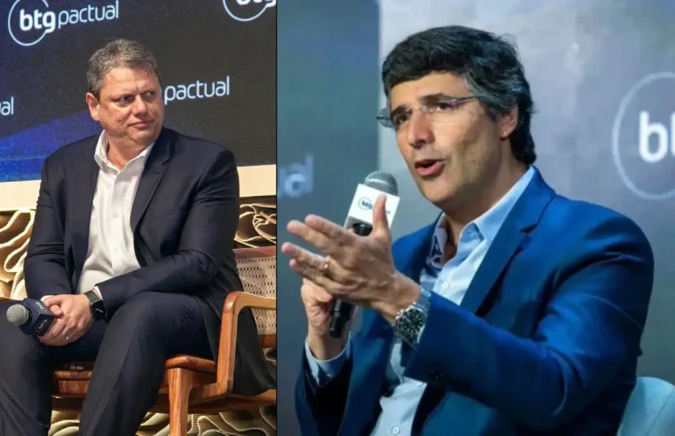 André Esteves, do BTG, é apontado como entusiasta da candidatura de Tarcísio de Freitas em disputa presidencial de 2026